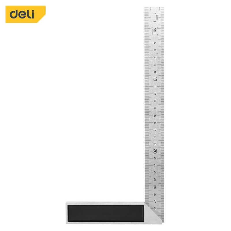 Deli Steel Angle Ruler 300mm | DL302300