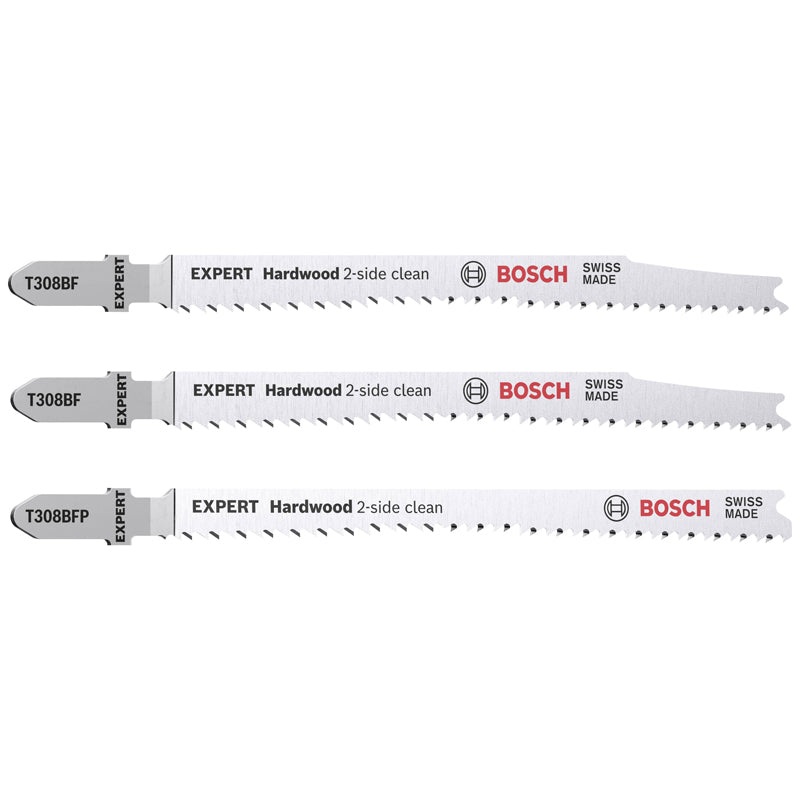JSB 3pc Set 2-Side-Clean Hardwood, Precision for Hardwood (2x T308BF, 1x T308BFP)