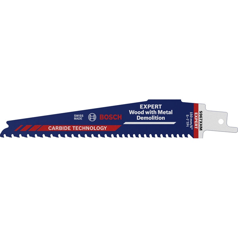 Recip Sawblade S967XHM 1pc Tough Metal Embedded Wood