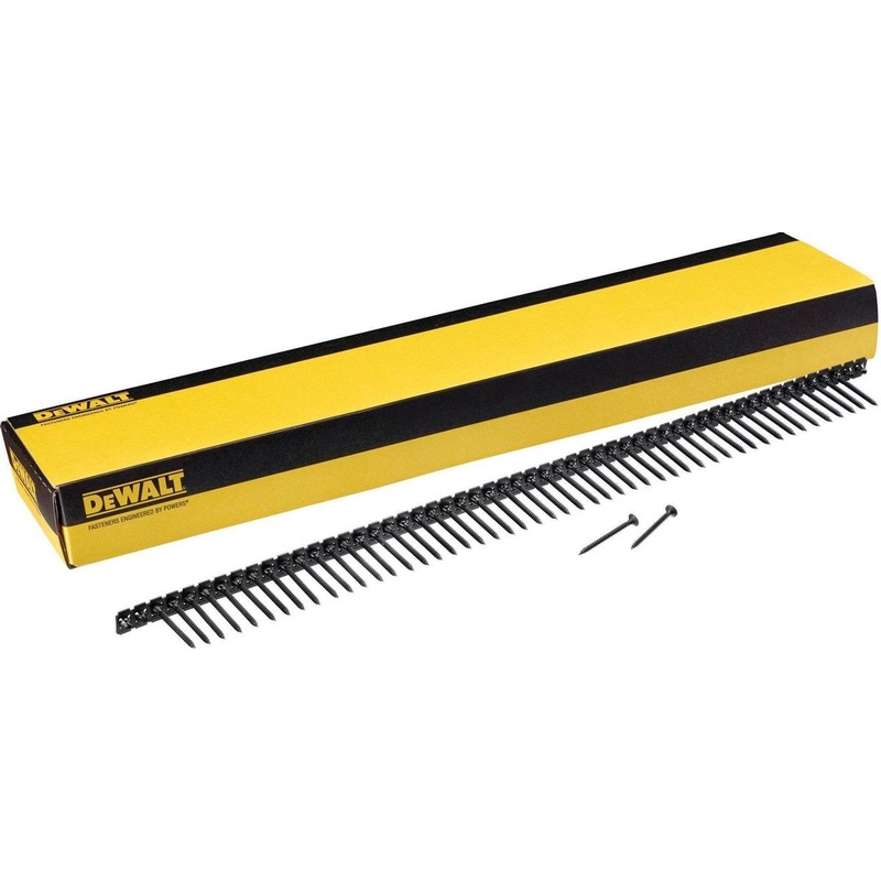 Dewalt Drywall Collated Screws 25x3.5mm Coarse Thread | 1000-Pack