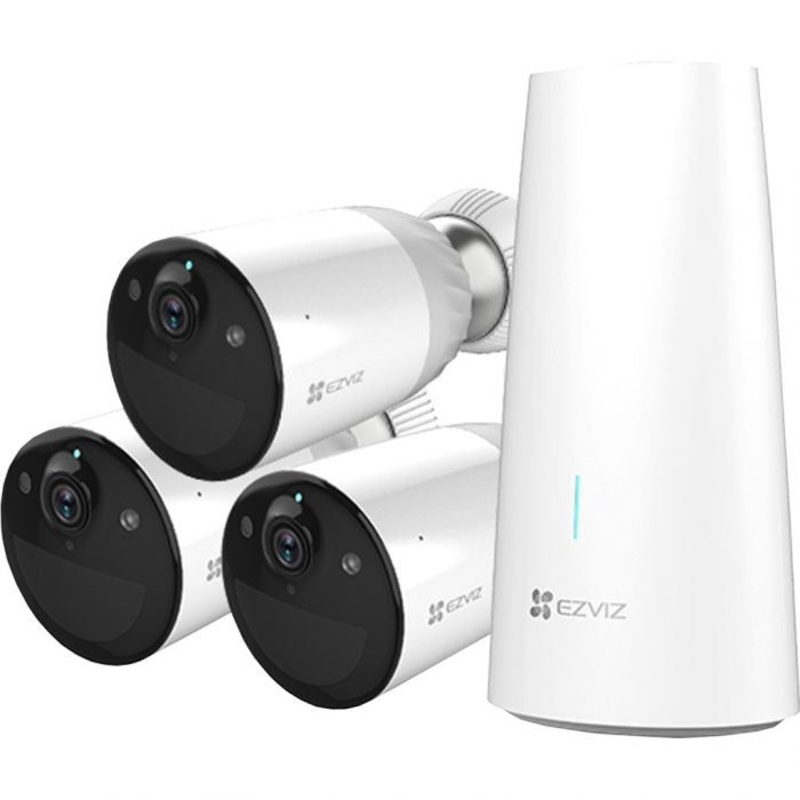 EZVIZ 2K Battery-Powered 3-Camera Kit | BC1-B3