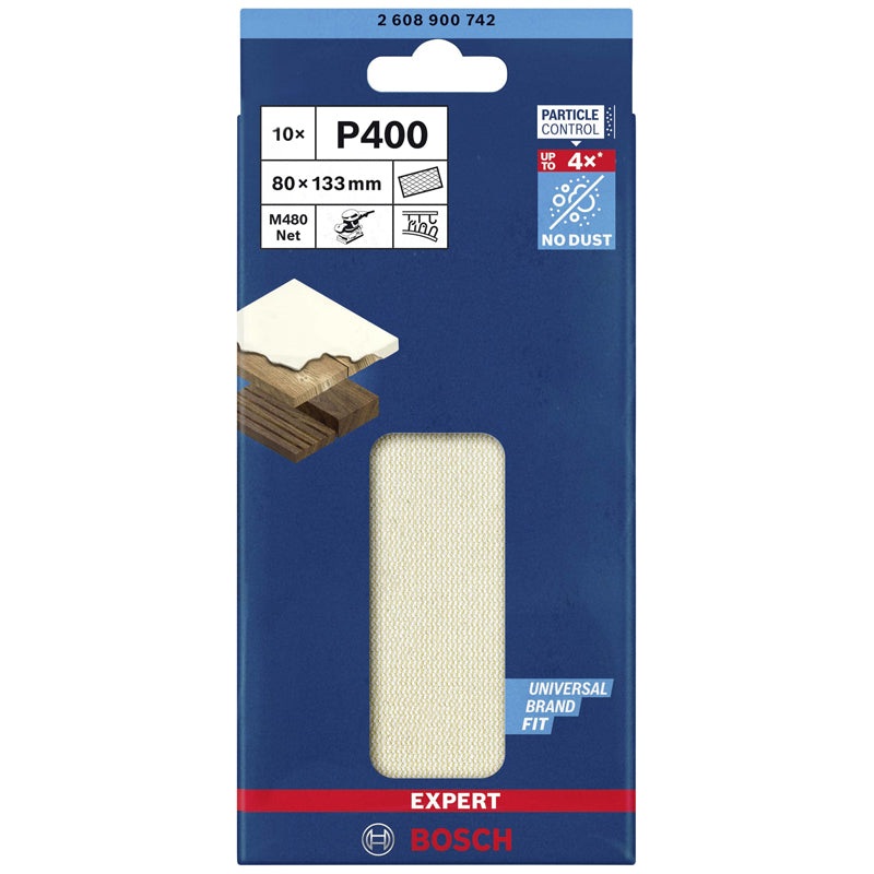 M480,80X133mm,400,10x mesh sanding disc