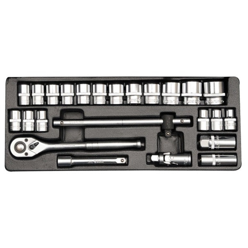 Socket Set 24pcs 1/2"