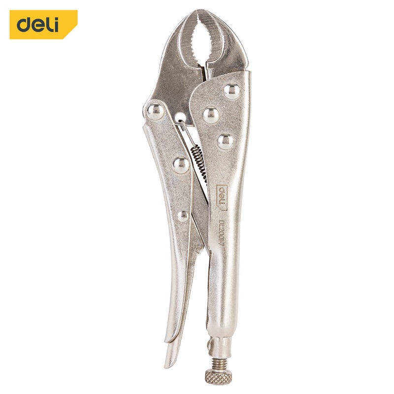 Deli 7" Round Jaw Locking Pliers | EDL2001-7