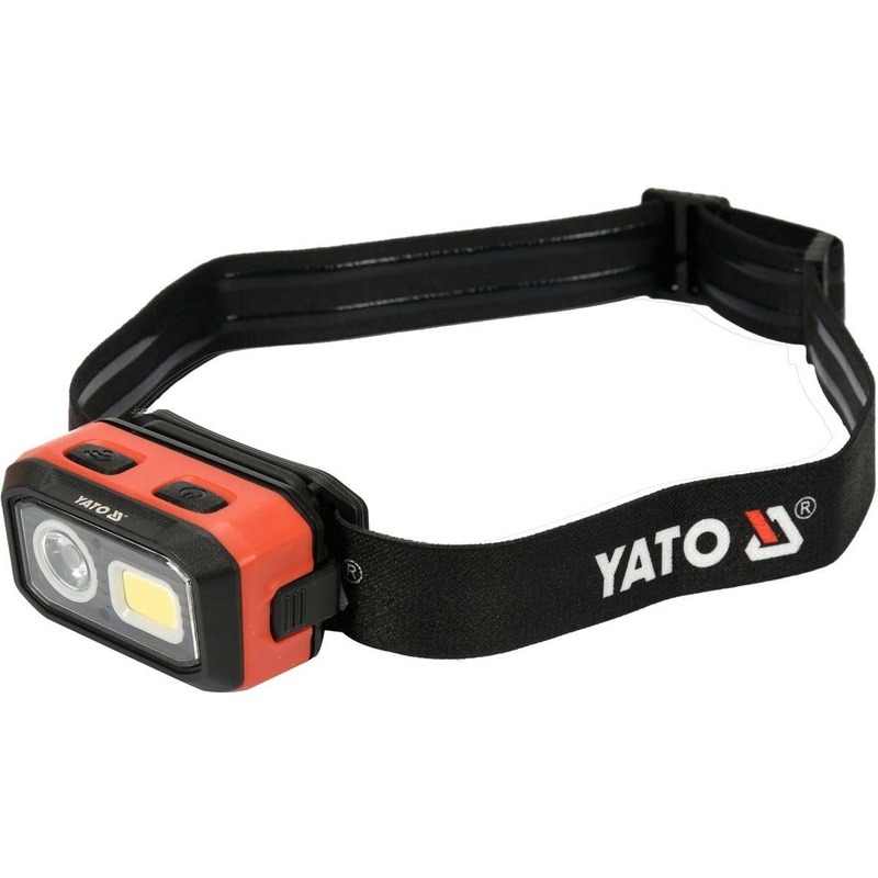 YATO Professional Rechargeable Head Torch - YT-08593