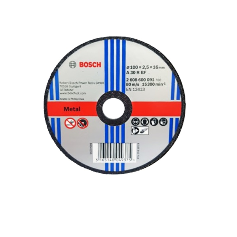 Cutting Disc Standard for Metal Flat 100x2.5x16mm