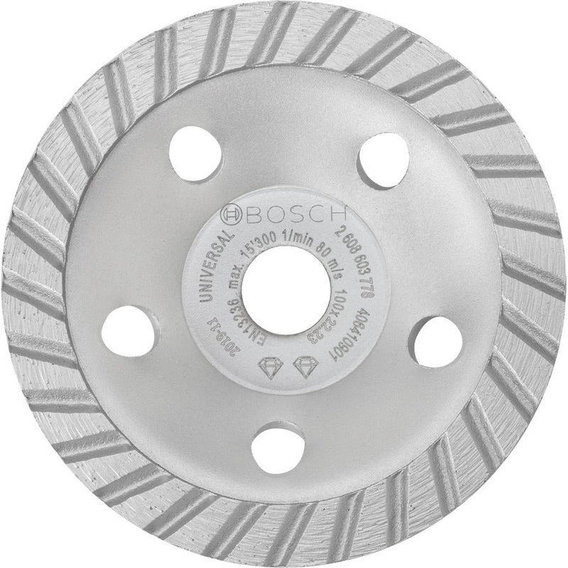 Diamond Grinding Head Standard for Universal Turbo 100x22.23mm