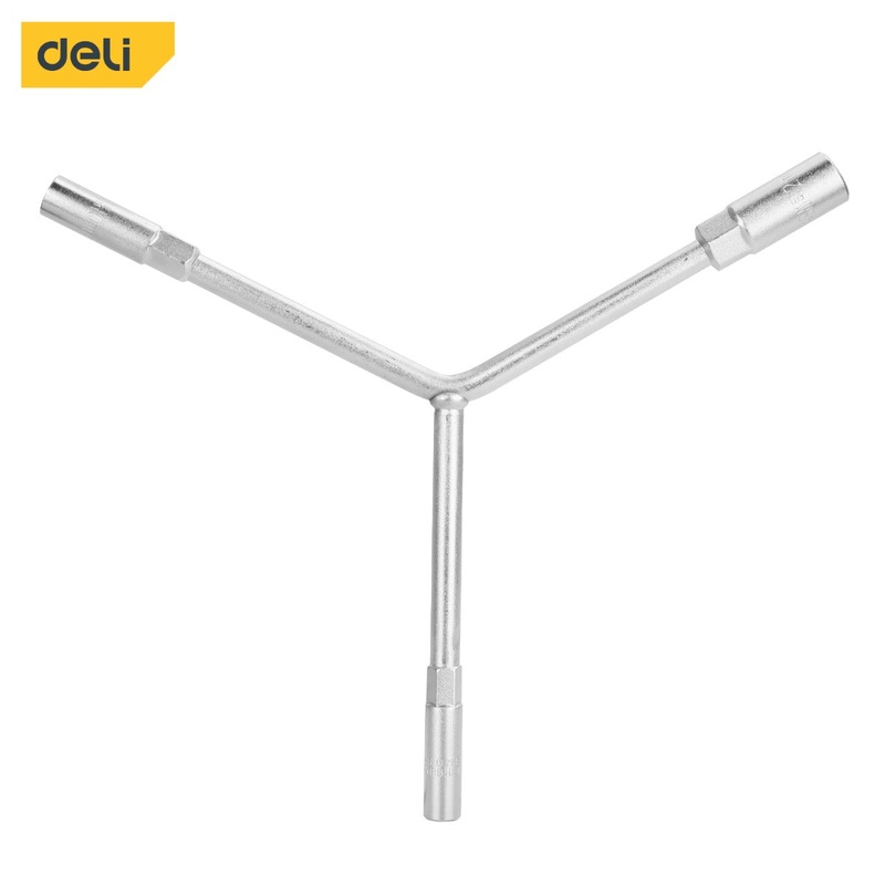Deli Tools 8-10-12mm Y-Type Socket Wrench | EDL81012