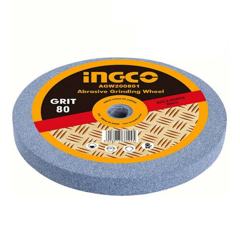 Abrasive Grinding Wheel 200mm, 80 Grit