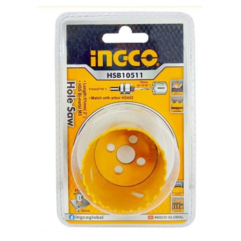 Bi Metal Hole Saw 51mm