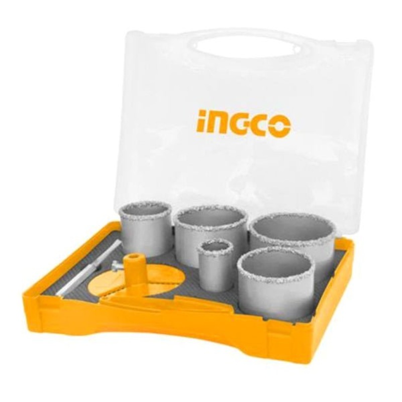 Carbide Gritted Hole Saw 7pcs Set