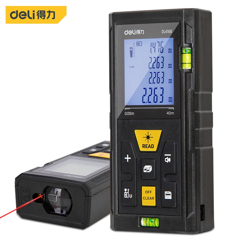 Deli Tools Laser Rangefinder 40m | EDL4168
