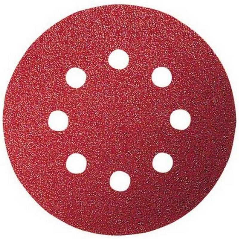 Set of Sanding Discs Diamater 8 holes, 125mm G240 5pcs