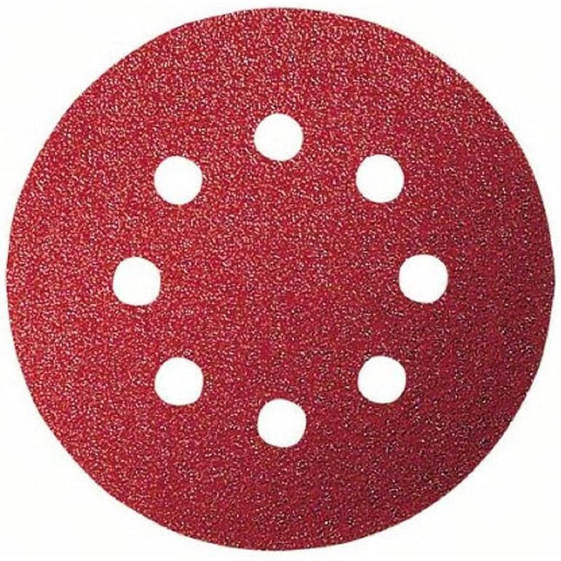 Set of Sanding Discs Diamater 8 holes, 125mm G60 5pcs