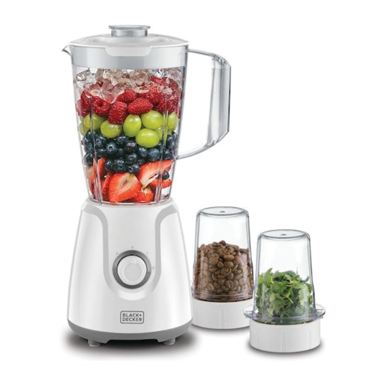 BLACK+DECKER 400W Blender with 2 Mills
