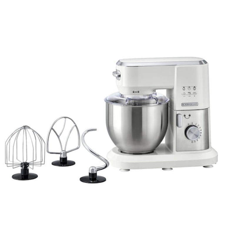 Black+Decker 6L Kitchen Machine 1000W