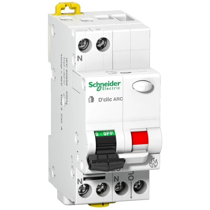 Duoline Dclic Arc Fault Circuit Breaker 1P+N 16A