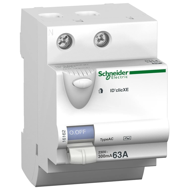DuoLine XE 2P 63A 30mA AC Switch