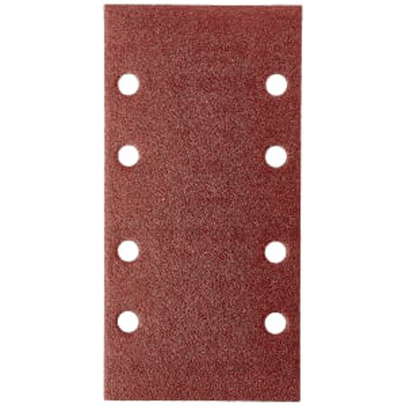 Set of Sanding Papers Diamater-93x185mm Holes-8 G80 10pcs