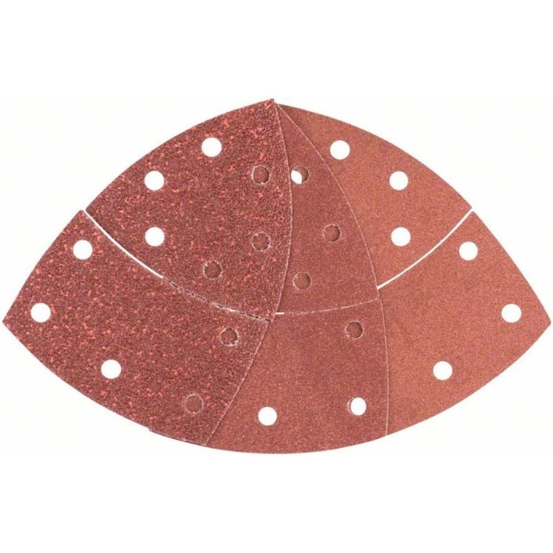 Set of Sanding Papers Diameter 102x62.93mm Holes 11 G4x40/4x120/2x180 10pcs