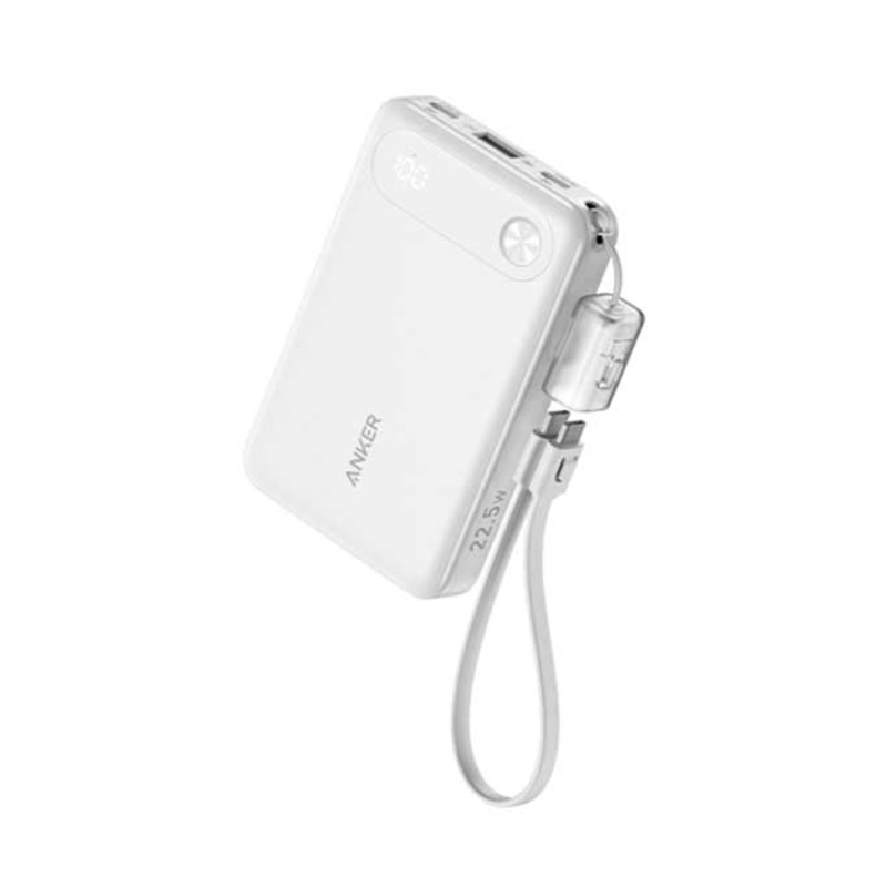 Anker Power Bank 10K 22.5W White