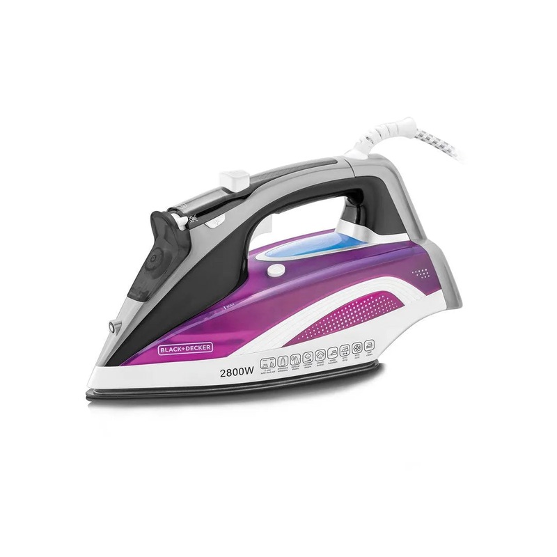 Black+Decker Digital Steam Iron 2800W