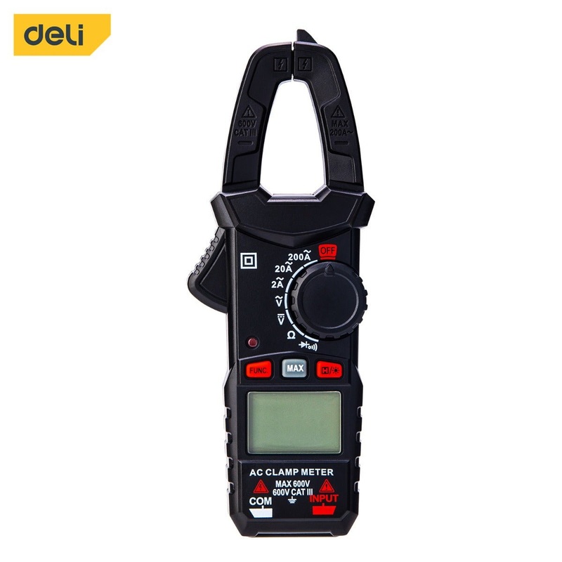 Deli Clamp-on Digital Multimeter | EDL334201