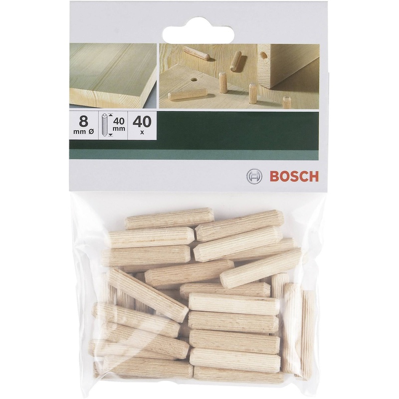 Dowel 8x40mm 40pcs | 2609255311