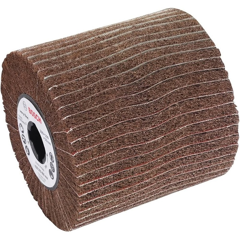 Flap Sanding Wheel Very Fine with Fleece | 100x100x19mm | 2608000605