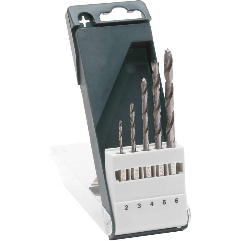 Wood Drill Bit Set 2/3/4/5/6mm 5pcs | 2609255326