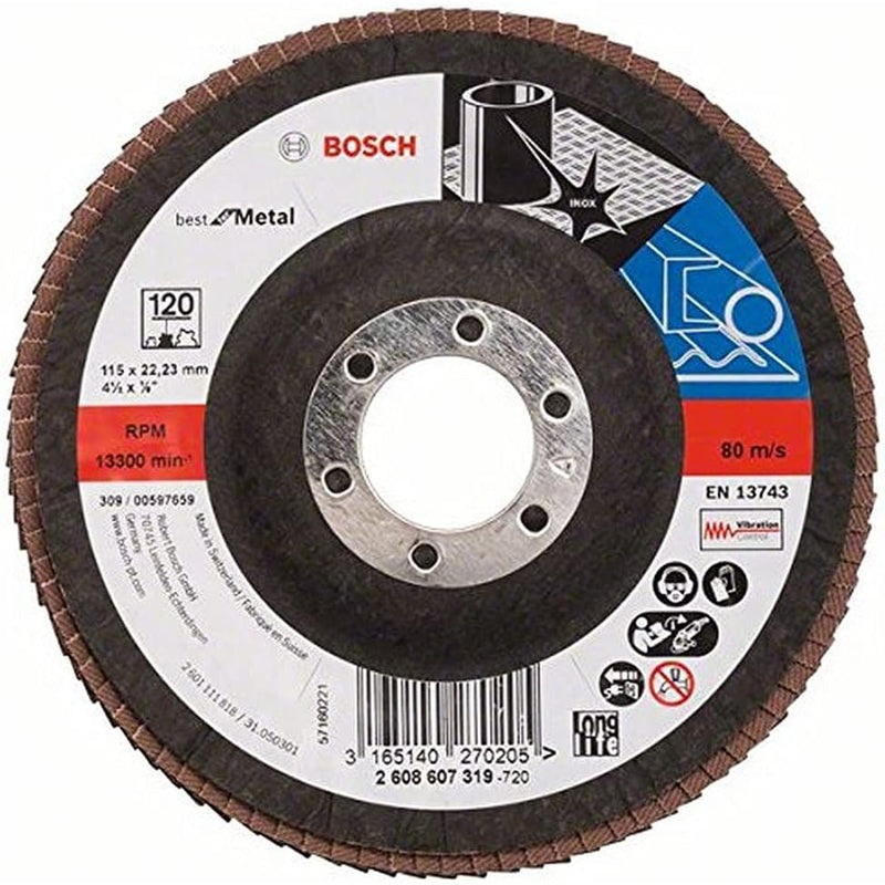 Flap Disc Best for Metal X571 115mm G120