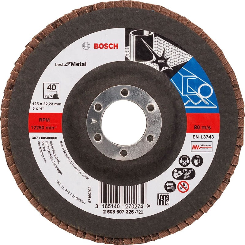Flap Disc Best for Metal X571 125mm G40