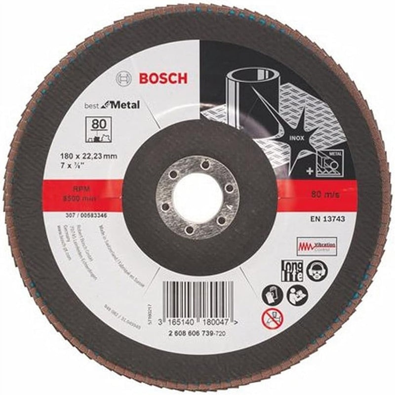 Flap Disc Best for Metal X571 180mm G80