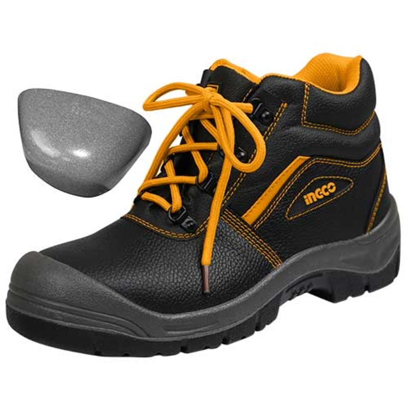 INGCO SSH04SB Durable Safety Boots with Steel Toe Cap | Protective Work Footwear