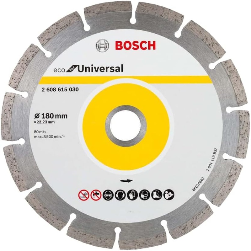 Segmented Diamond Cutting Disc ECO for Universal 180mm