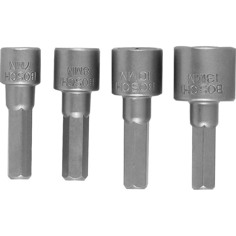 Socket Set 7/8/10/13mm 4pcs  | 2609255904