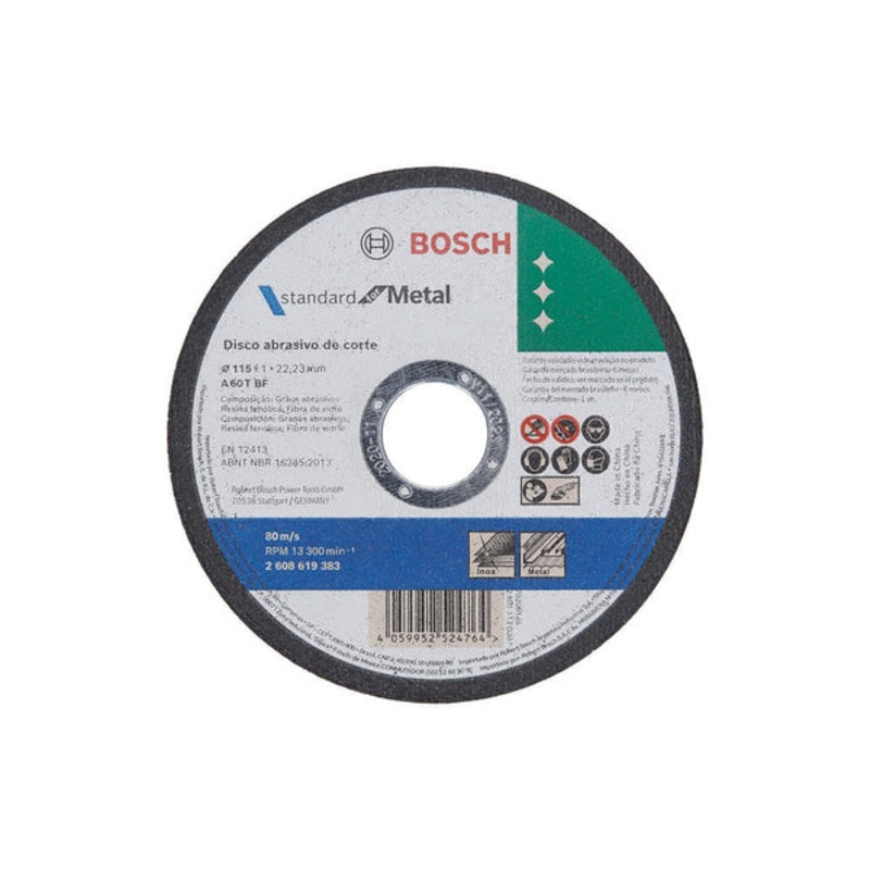 Cutting Disc Standard for Metal 115x1.0x22.23mm