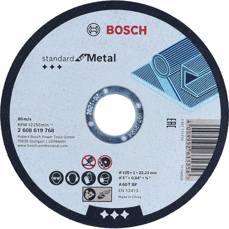 Cutting Disc Standard for Metal 125x1x22.23mm