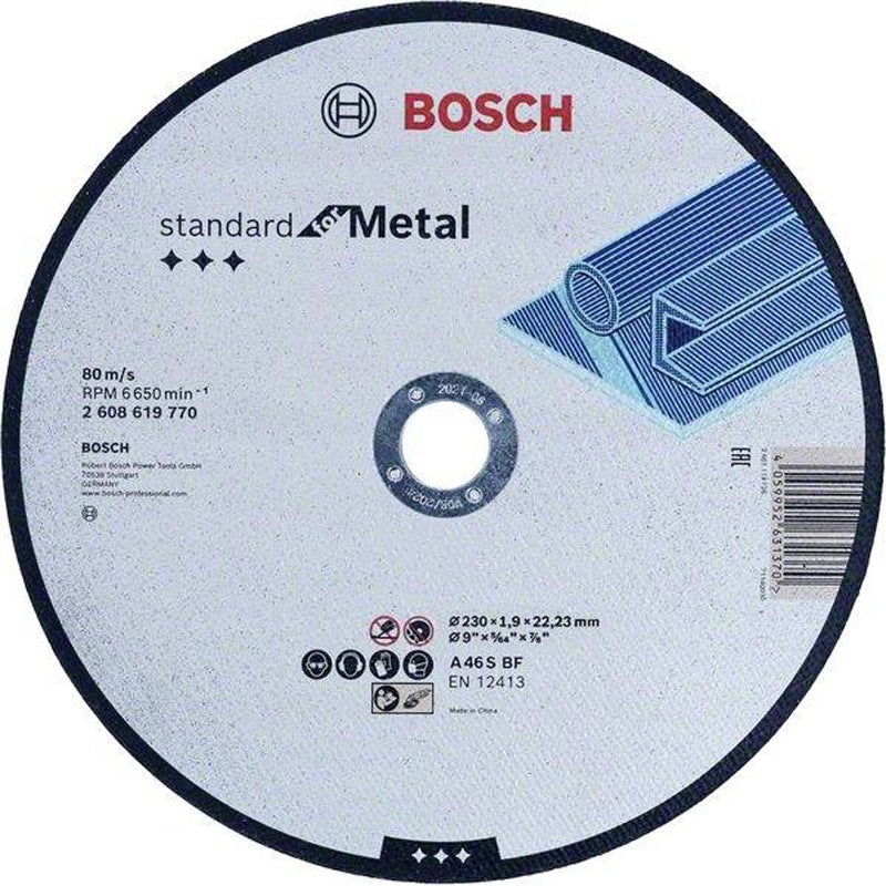 Cutting Disc Standard for Metal 230x1.9x22.23 mm