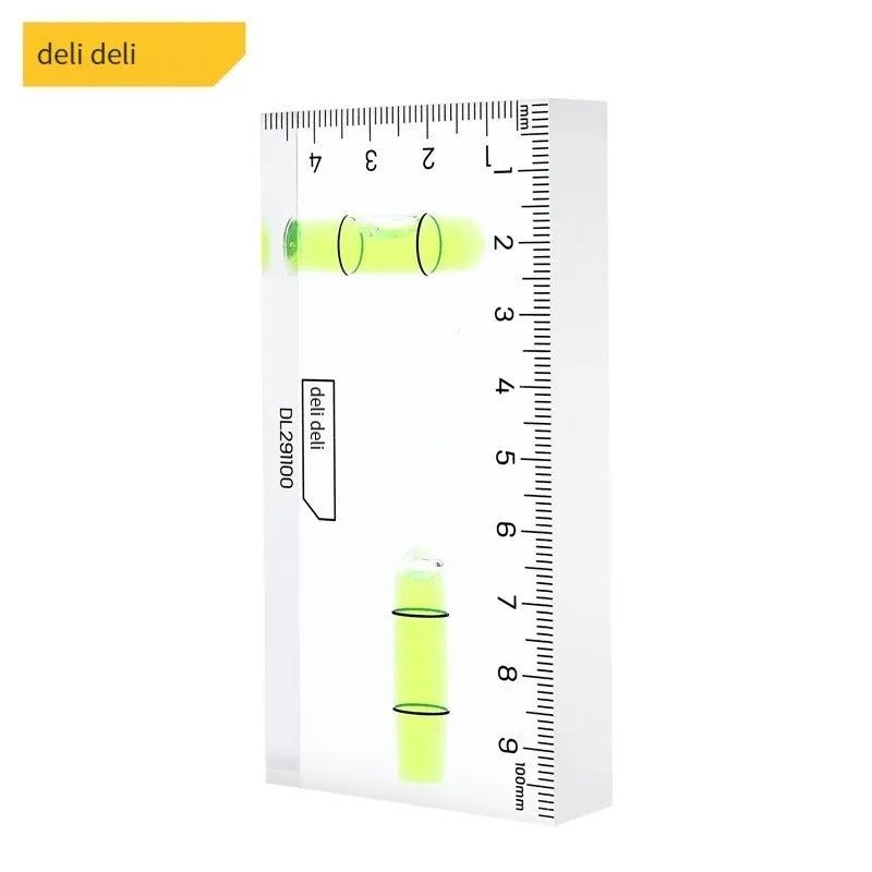 Deli Transparent Horizontal Ruler Acrylic | DL291100