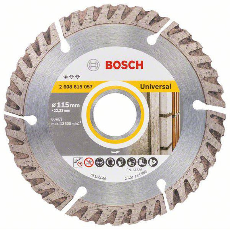 Diamond Cutting Disc Standard for Universal 115X22.23mm