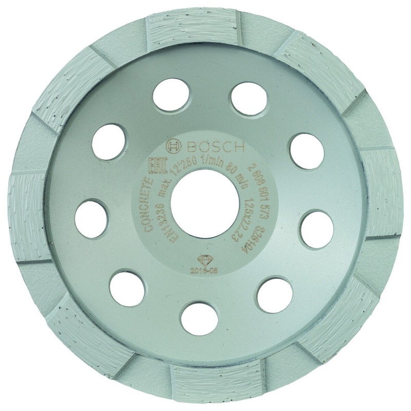 Diamond Grinding Head Standard for Concrete Segmented - 125mm | 2608601573