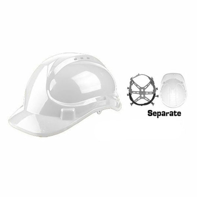 INGCO HSH209 White Safety Helmet