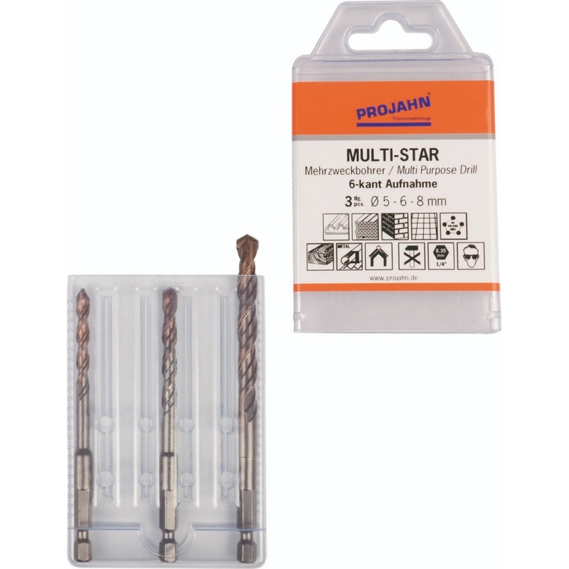 PROJAHN Multi-Star Set 3-pcs. 6kt 5, 6, 8 mm | 57004
