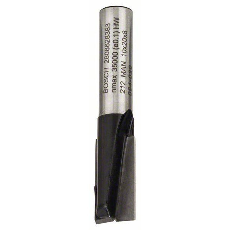 Straight Bit 8mm, D1 10mm, L 20mm, G 51mm