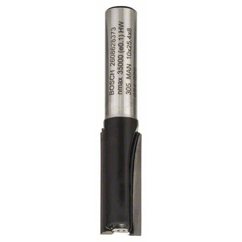 Straight Bit 8mm, D1 10mm, L 25,4mm, G 56mm