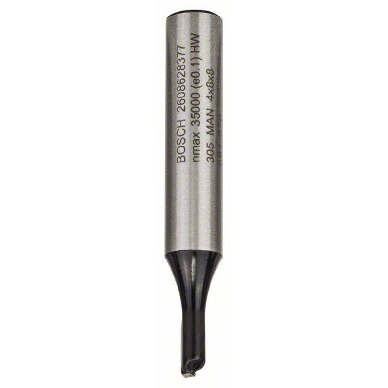 Straight Bit 8mm, D1 4mm, L 8mm, G 51mm