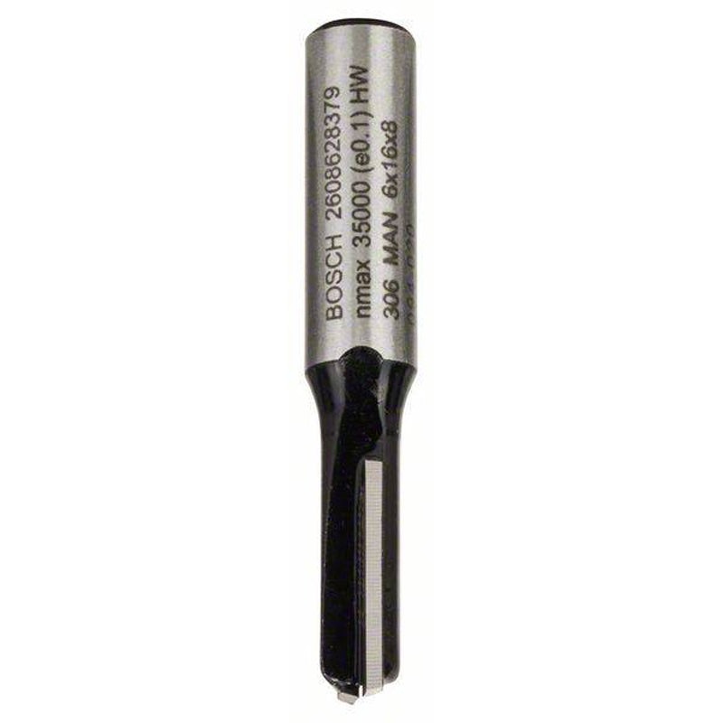 Straight Bit 8mm, D1 6mm, L 16mm, G 48mm