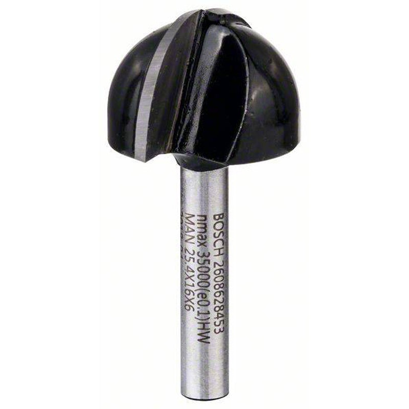 Core Box Bit + Guide Pin 6x25,4x49 mm