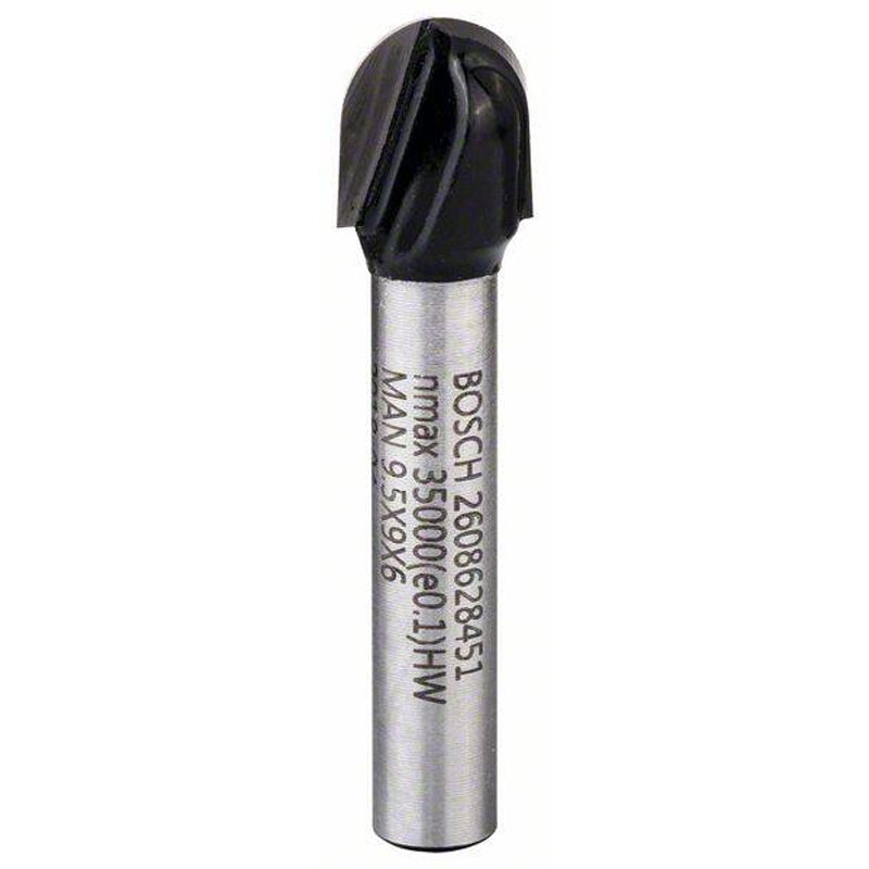 Core Box Bit + Guide Pin 6x9,5 mm